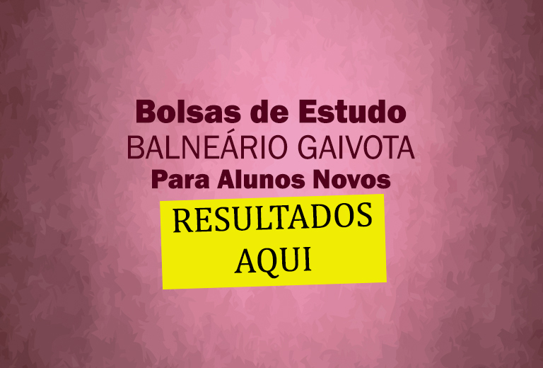Resultado Bolsa Gaivota 2026 Novos